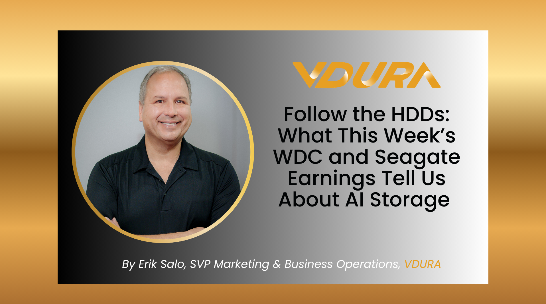 Follow the HDDs: What This Week’s WDC and Seagate Earnings Tell Us About AI Storage