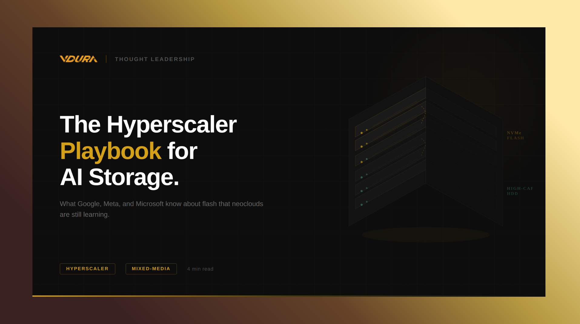 The Hyperscaler Playbook