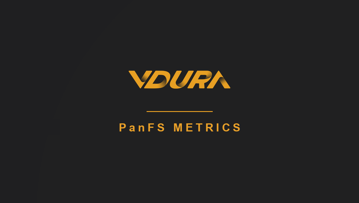 PanFS Metrics Reference Guide cover