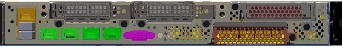 V5000 Director Node rear connections.